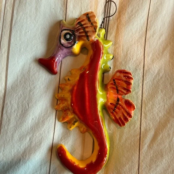 Set of 3 Vintage Italian Ceramic Fish - MCM Wall Art